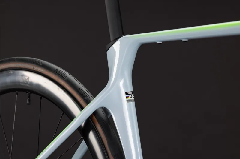 Cube Agree C:62 EX 2027 Carbon Road Bike - Glacier/Black-5