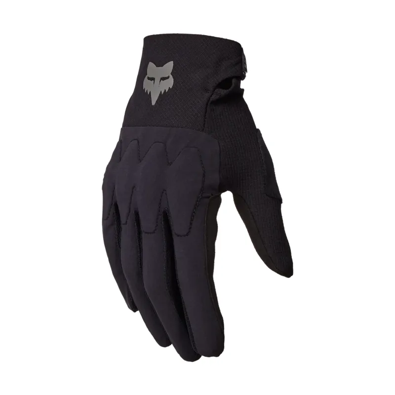 Fox Clothing Defend D3O Long Finger Gloves - Black