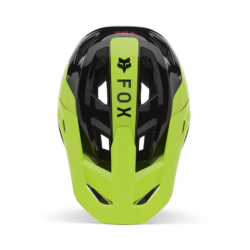 Fox Rampage Barge Mips Full Face MTB Helmet - Fluorescent Yellow-3