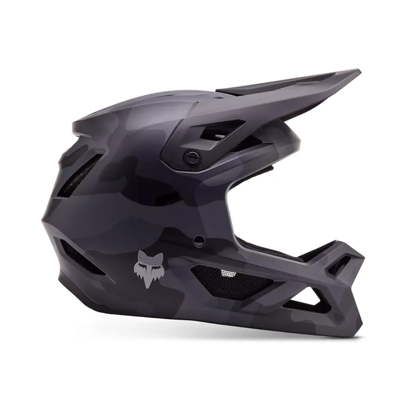 Fox  Rampage Camo Mips Full Face Helmet - Black Camouflage