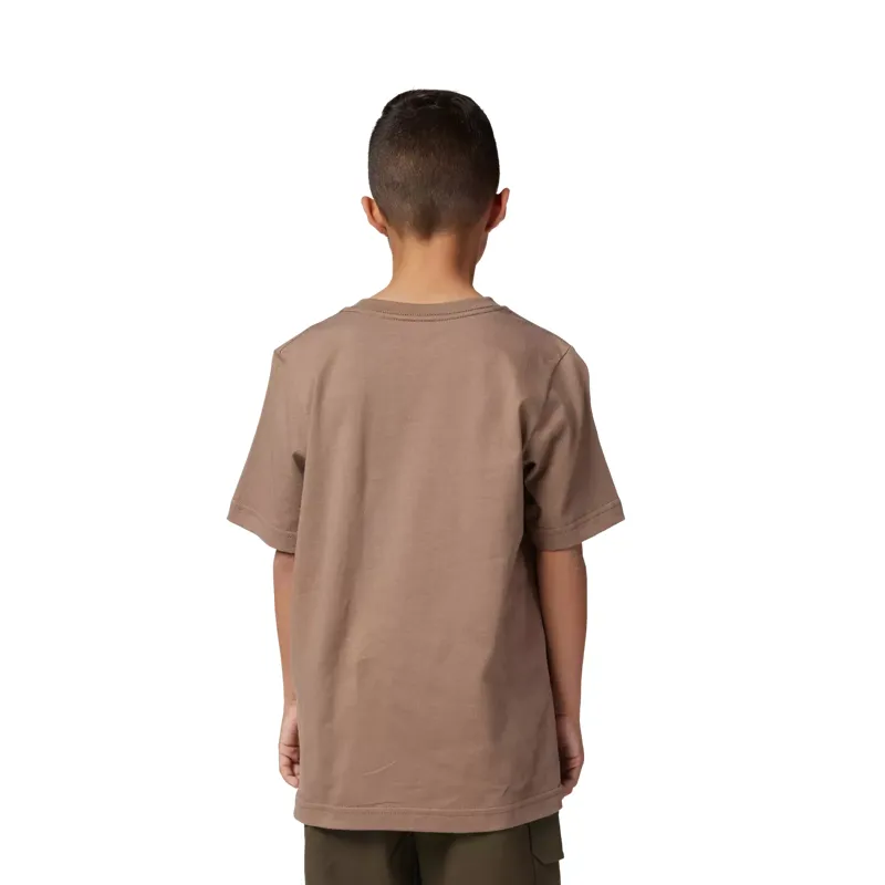 Fox Leo Premium Youth Short Sleeve Tee - Chai Brown-3