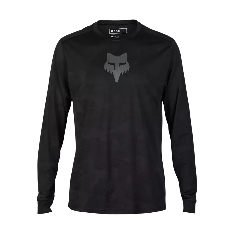 Fox Clothing Ranger TruDri Men's Long Sleeve Jersey - Black