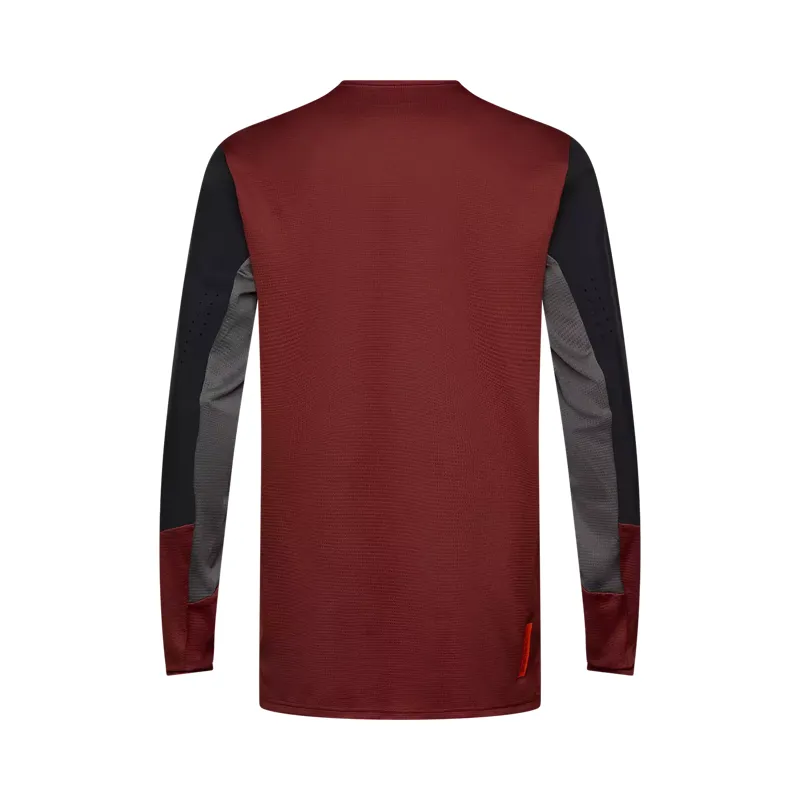 Fox Defend Men's Long Sleeve Jersey - Rust Brown-1