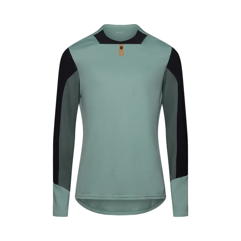 Fox Defend Men's Long Sleeve Jersey - Arctic Blue