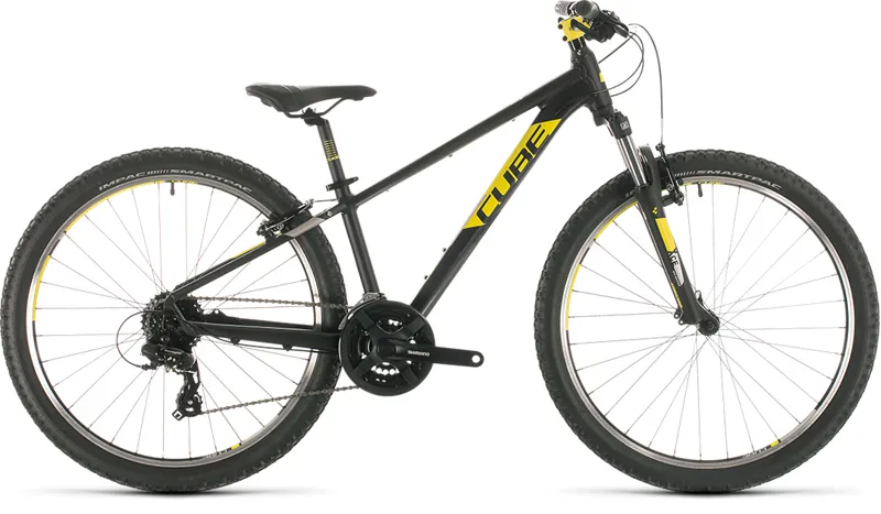 Cube Acid 260 26w Kids Bike - Black/Yellow