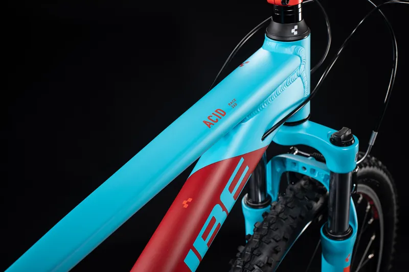 Cube Acid 260 26w Kids Bike - Blue/Red-2