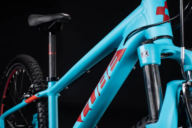 Cube Acid 260 26w Kids Bike - Blue/Red-3