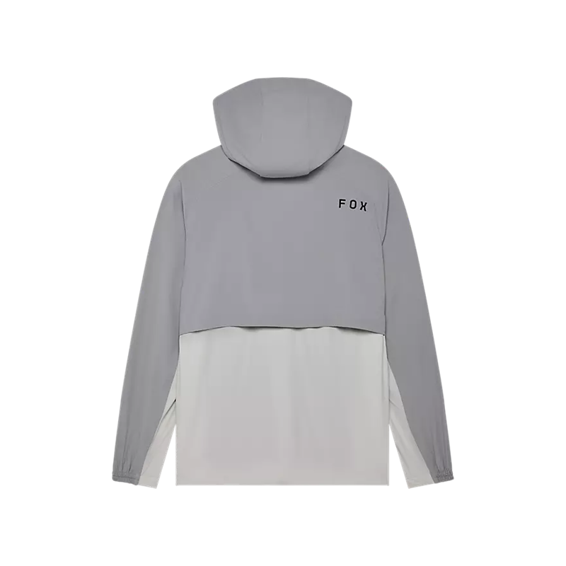Fox Survivalist Windbreaker Men's Jacket - Grey-1