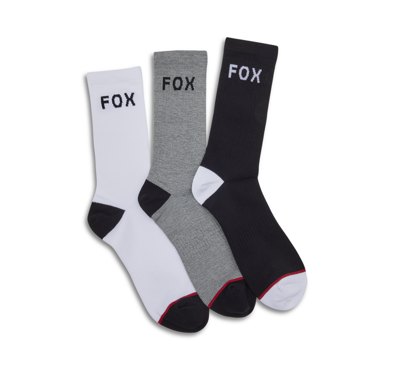 Fox Crew Socks - 3 Pairs