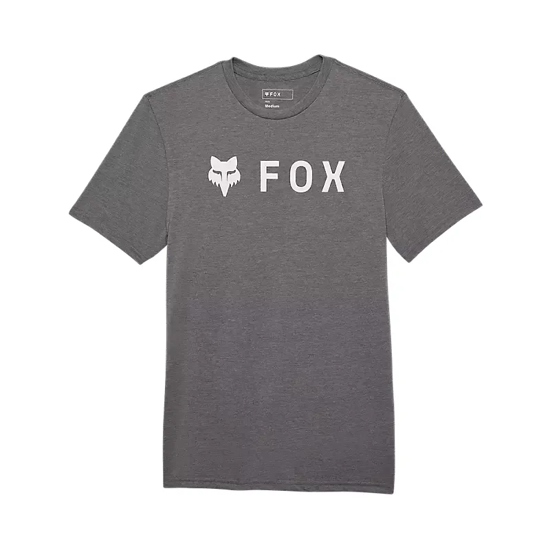 Fox Absolute Men's Short Sleeve Technical Tee - Graphite Heather Grey
