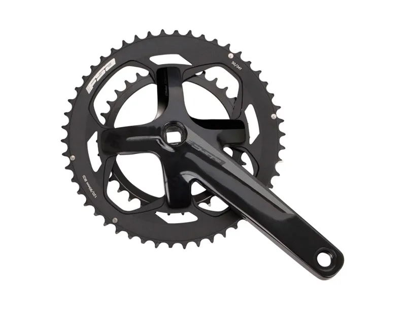 FSA Vero Pro JIS 2X11 V21B Square Taper Road Chainset - 50/34T - Black