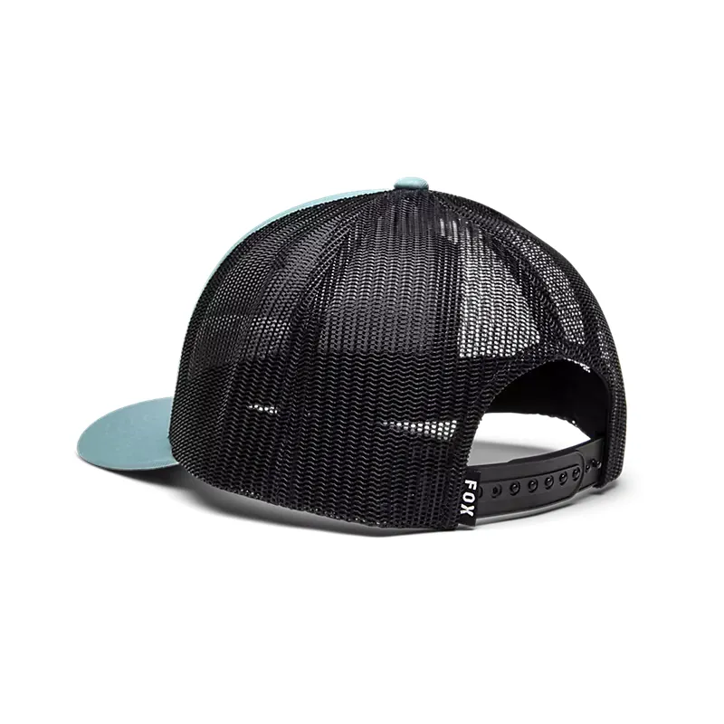 Fox Head Trucker Hat - Vintage Wash Blue-1