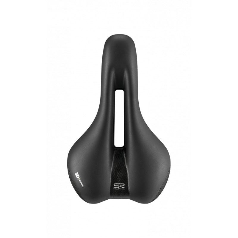 Selle Royal Ellipse Comfort Saddle - Athletic - Black-2