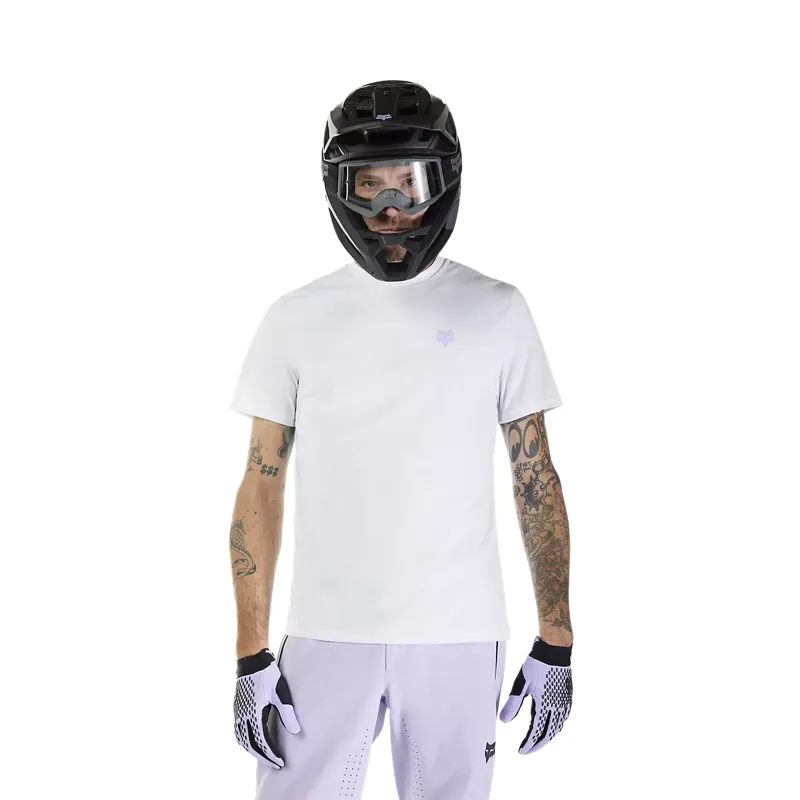 Fox Frequency Men's Short Sleeve Tech Tee - Optic White-2