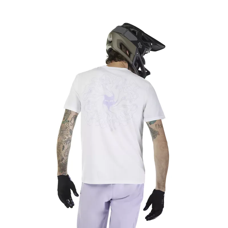 Fox Frequency Men's Short Sleeve Tech Tee - Optic White-3
