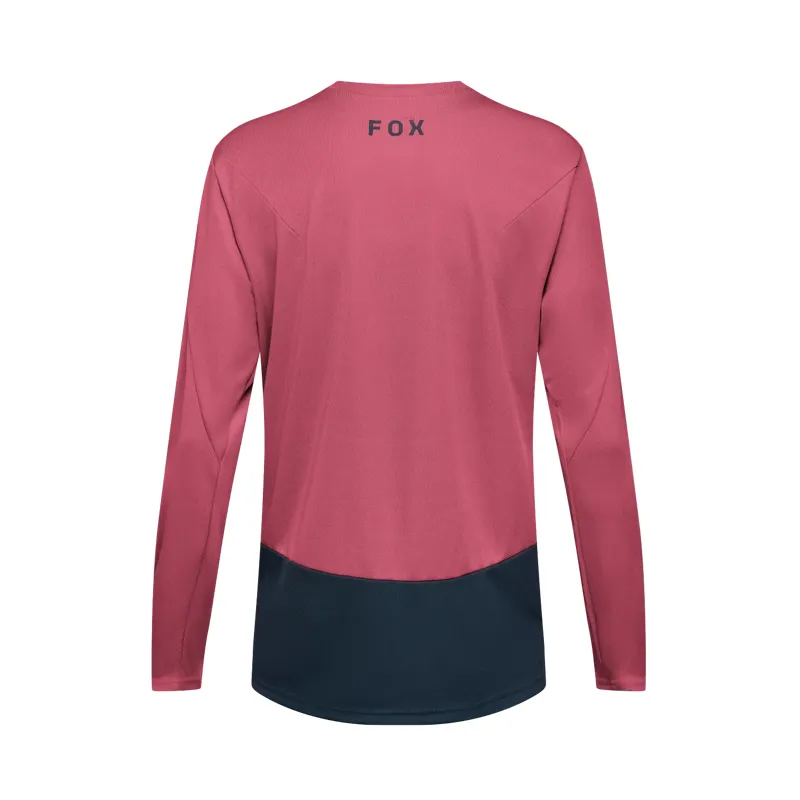 Fox Ranger Fox Head Men's Long Sleeve Jersey - Berry-1