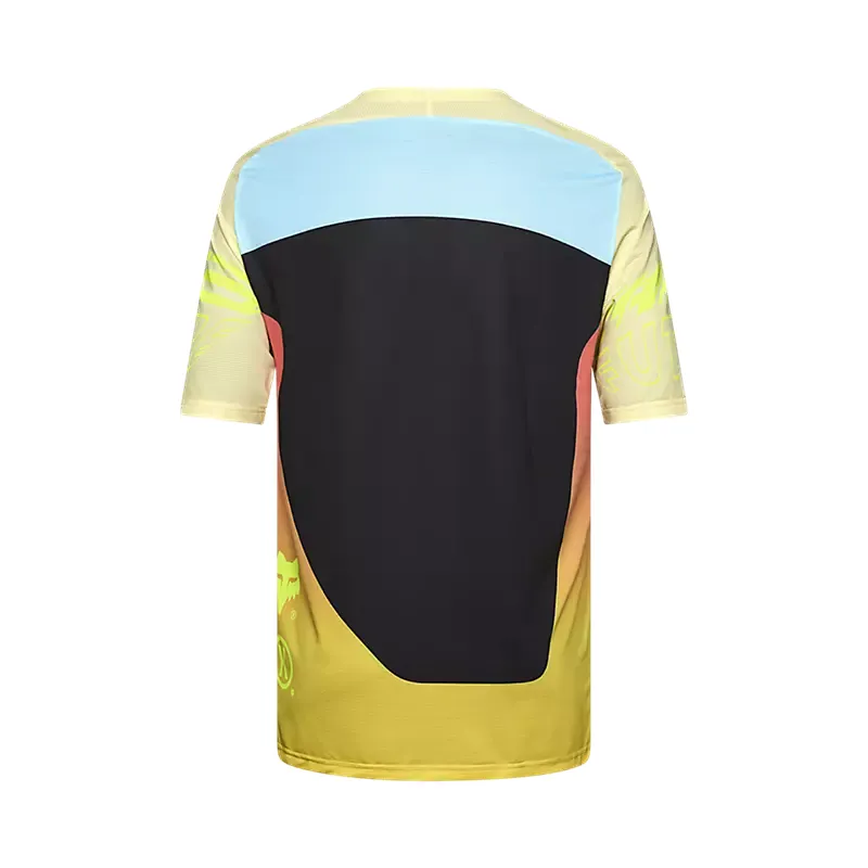 Fox Flexair Elevated Men's Short Sleeve Jersey - Lemonade - Large-1