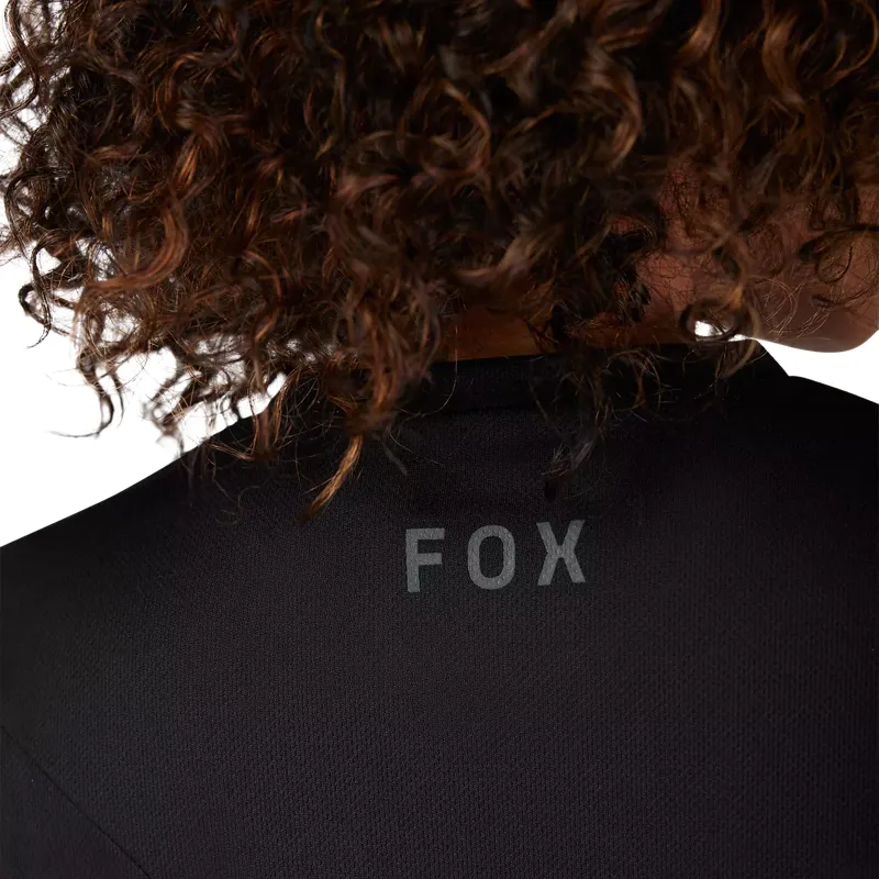 Fox Ranger Fox Head Women's Long Sleeve Jersey - Black-5