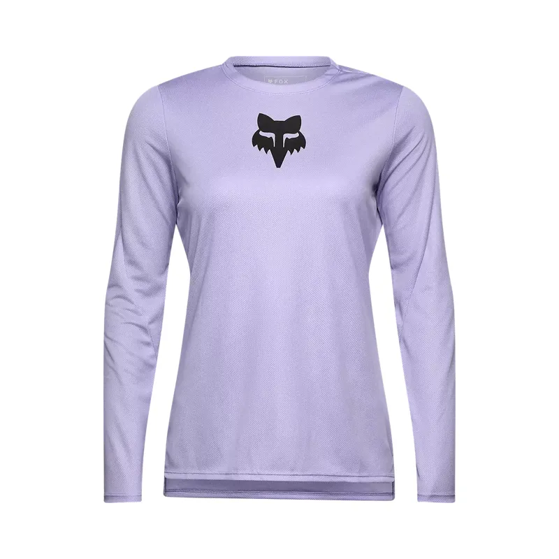 Fox Ranger Fox Head Women's Long Sleeve Jersey - Lilac