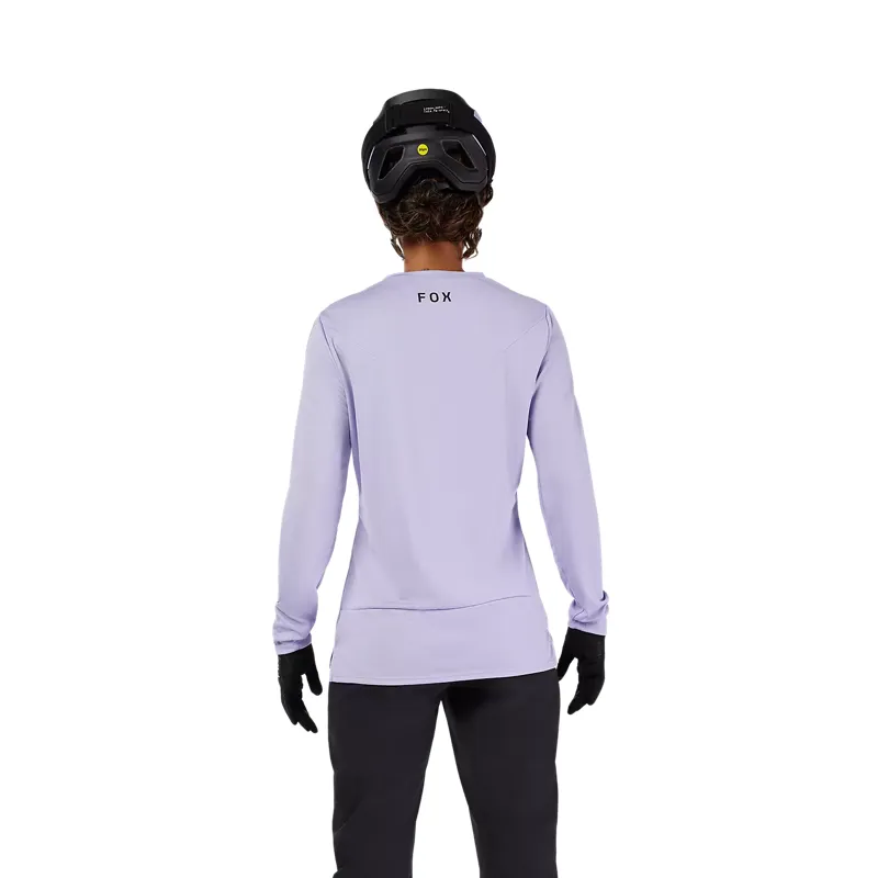 Fox Ranger Fox Head Women's Long Sleeve Jersey - Lilac-3