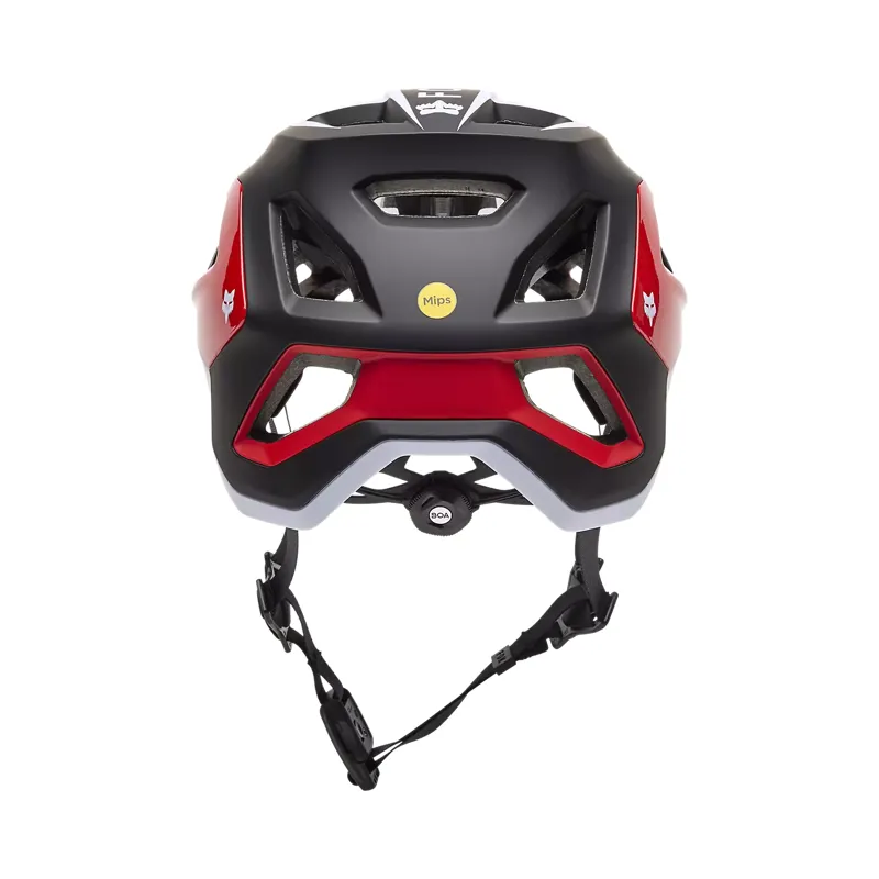 Fox Speedframe Pro Defy Mips MTB Helmet - Fluorescent Red-3