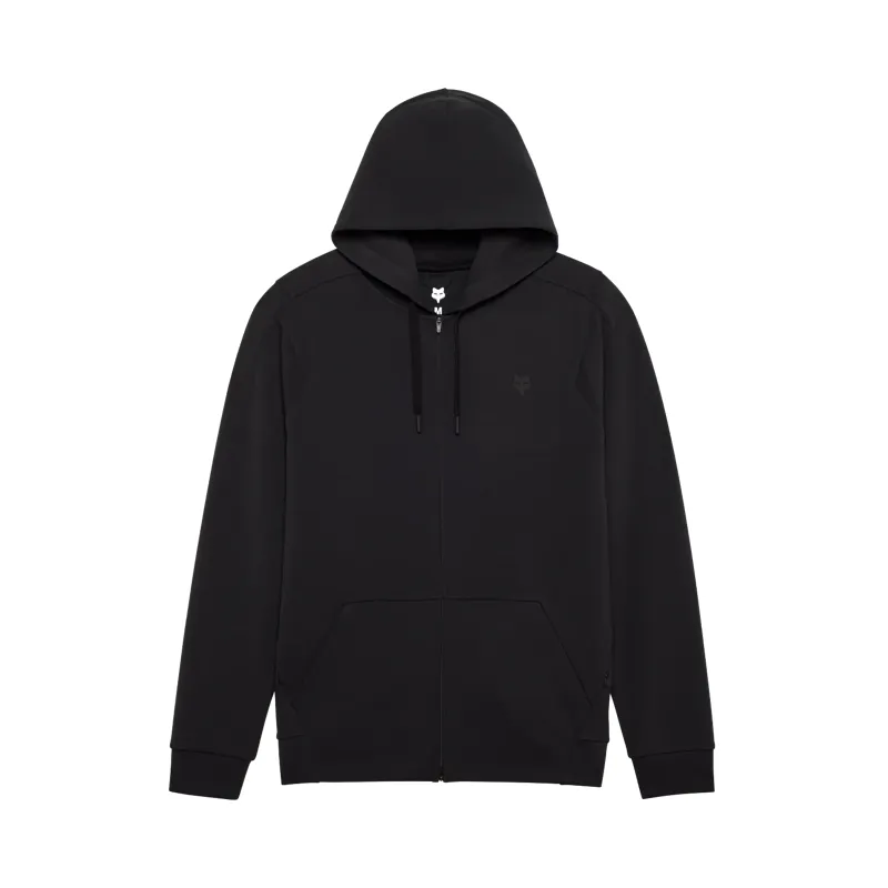 Fox  Rise Men's Zip Fleece Moisture Wicking Hoodie - Black