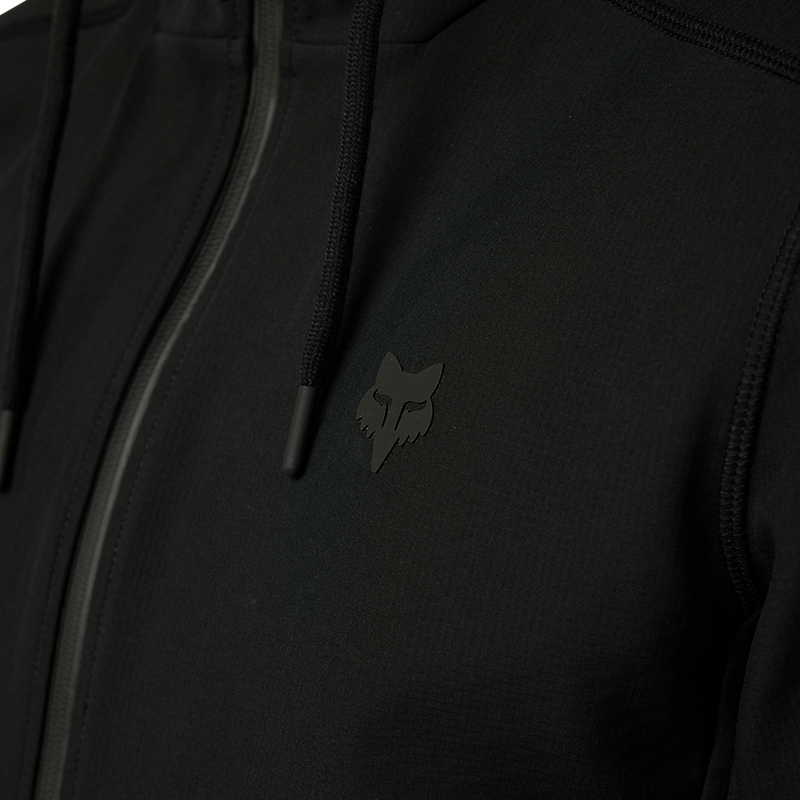 Fox Pit Waterproof Jacket - Black-4