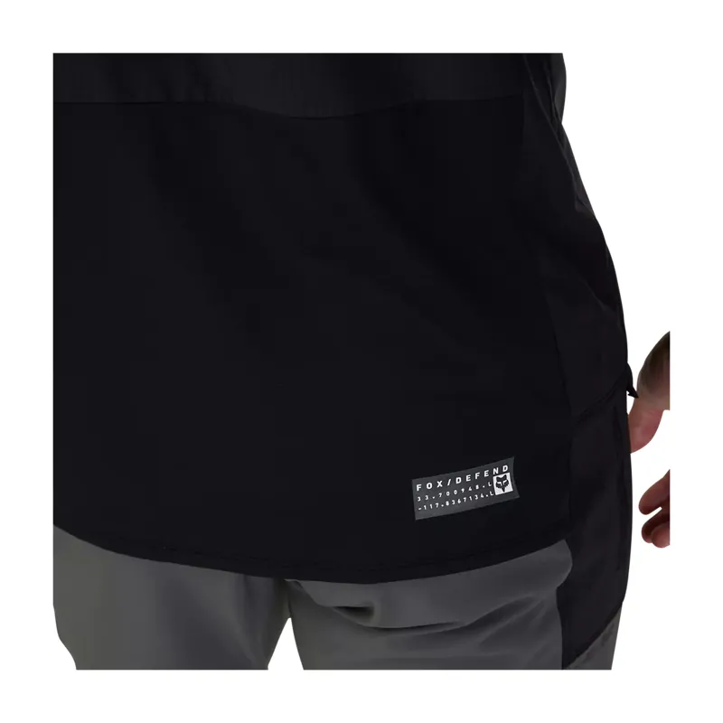 Fox Defend Thermal Long Sleeve Men's Jersey - Black-3