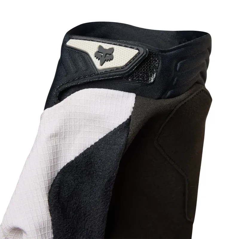 Fox Defend Long Finger Gloves - Chalk White-4