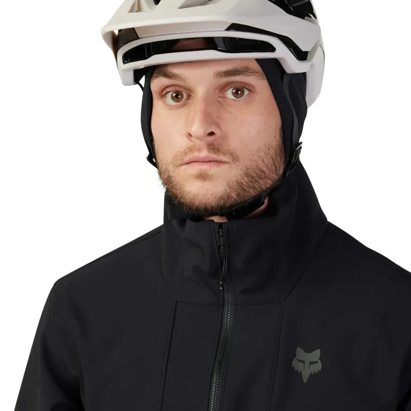 Fox Ranger Fire Hoodie Men's Waterproof Jacket - Black-9