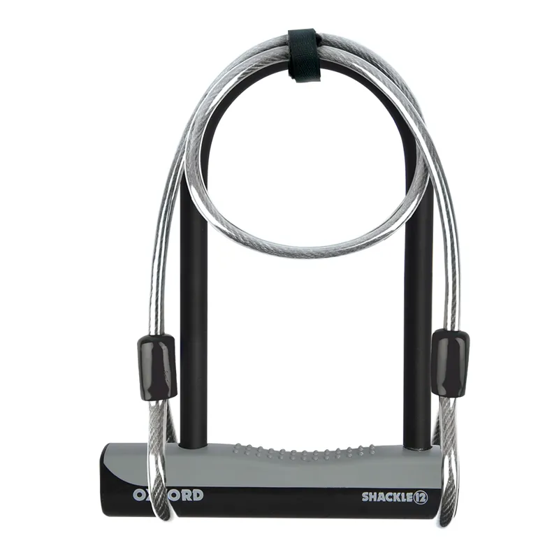 Oxford Shackle 12 U-Lock Duo With Cable