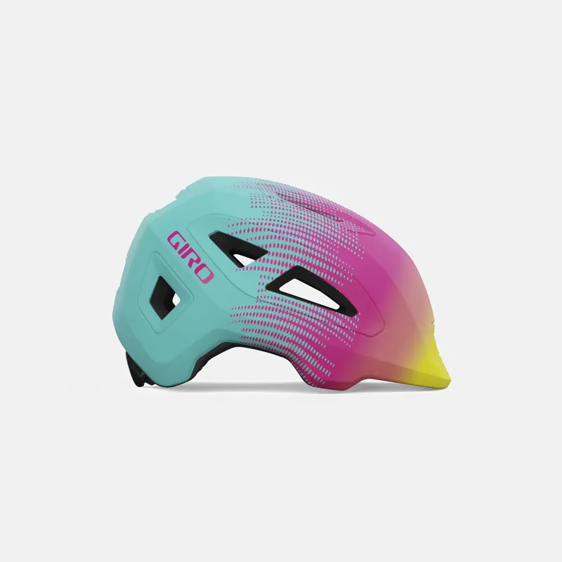 Giro Scamp Mips II Junior Helmet -  Matte Teal/Pink Towers-2