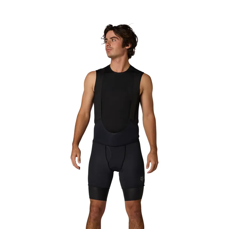 Fox Tecbase Liner Men's Bib Shorts - Black-6