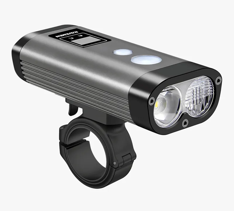 Ravemen PR1200 USB DuaLens Front Light with Remote - 1200 Lumens