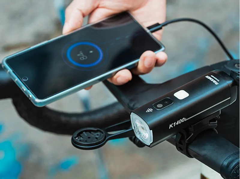 Ravemen K1400 USB Rechargeable AI Nighttime Front Light - 1400 Lumens-3