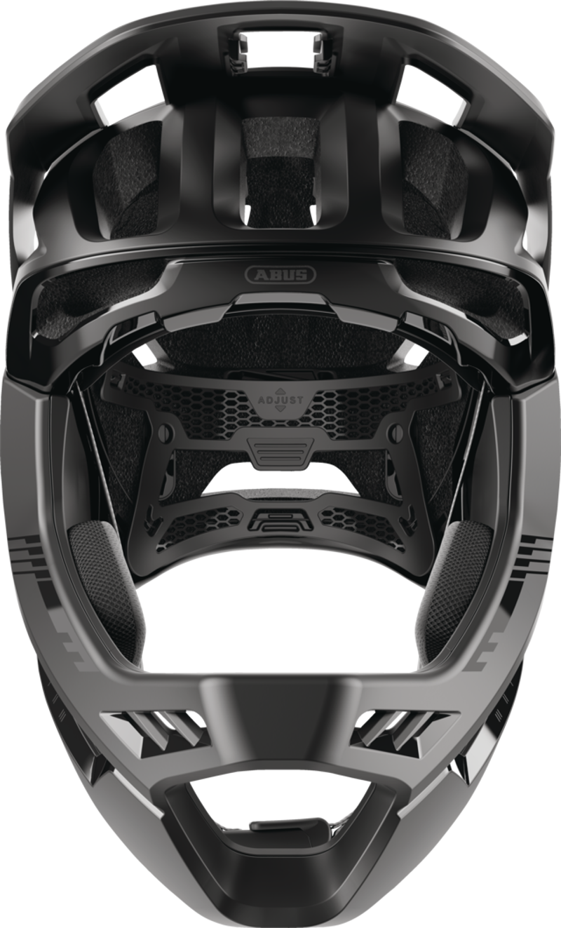 Abus Targon Modular Full Face Helmet - Velvet Black-3