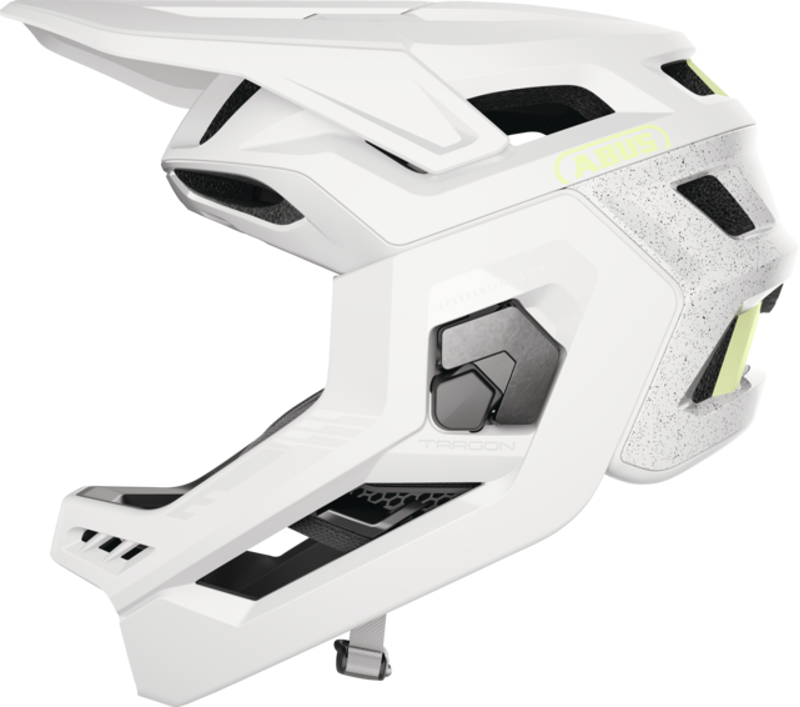 Abus Targon Modular Full Face Helmet - Lemon White