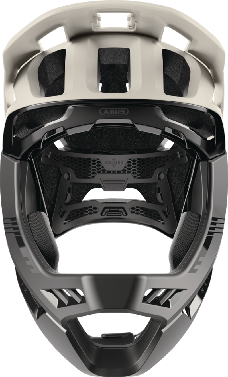 Abus Targon Modular Full Face Helmet - Sand Beige-3