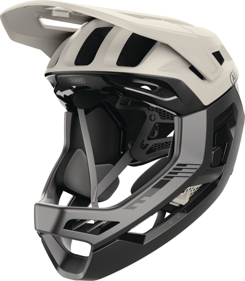 Abus Targon Modular Full Face Helmet - Sand Beige-1