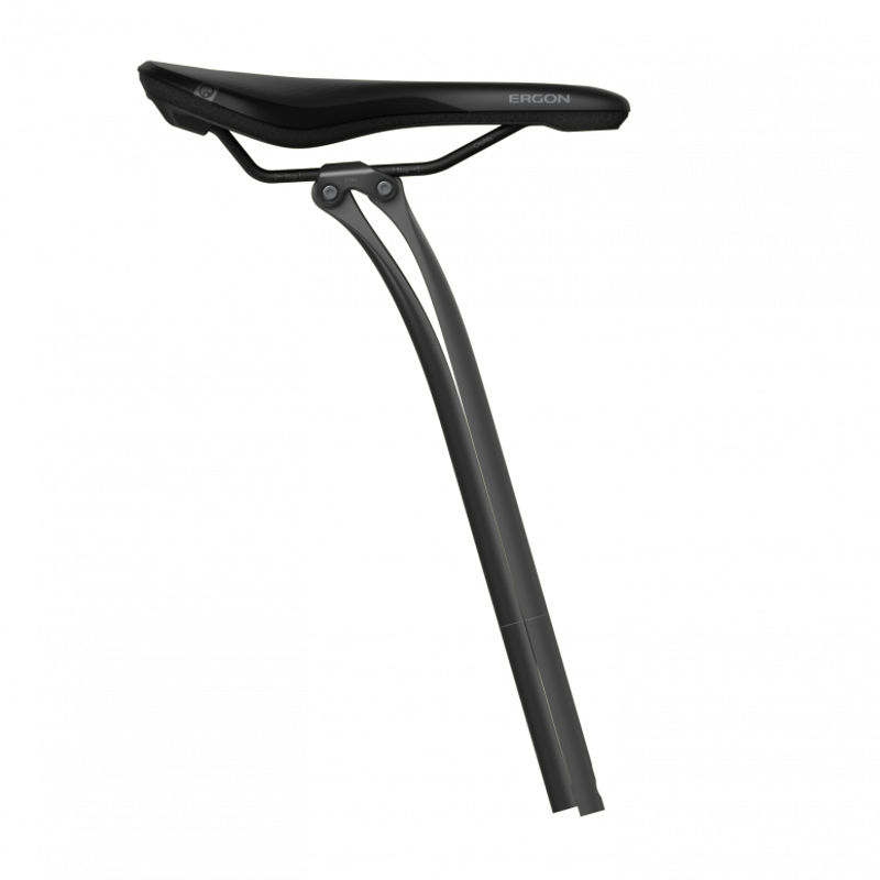 Ergon CF Allroad Pro Carbon Setback Seatpost - 345 x 27.2mm - Black-5