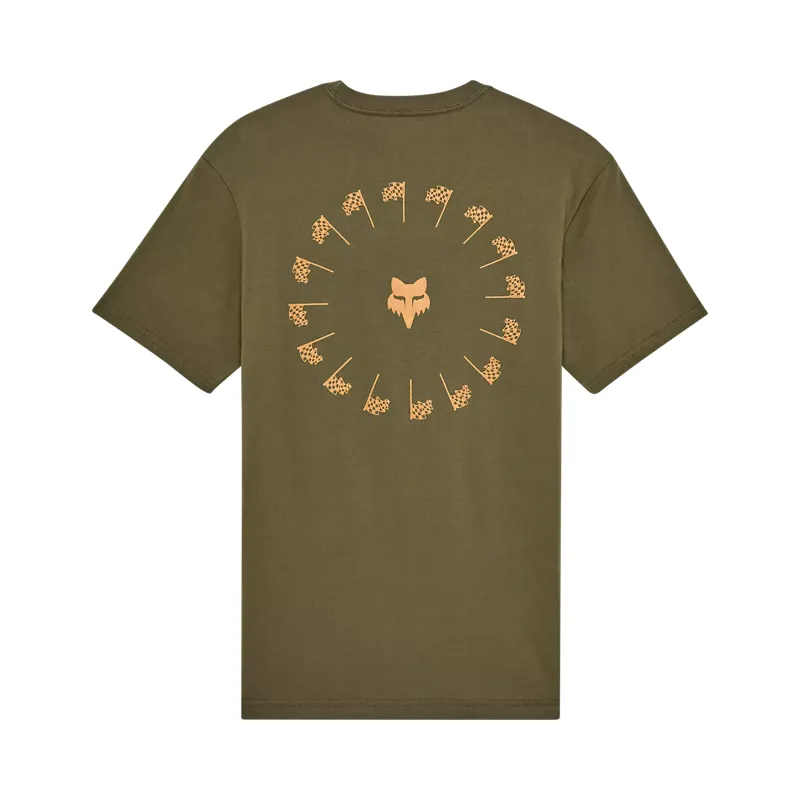 Fox Winners Circle Men's Premium Tee - Olive Green-1