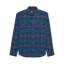 Fox Survivalist Core Men's Long Sleeve Flannel - Midnight Blue