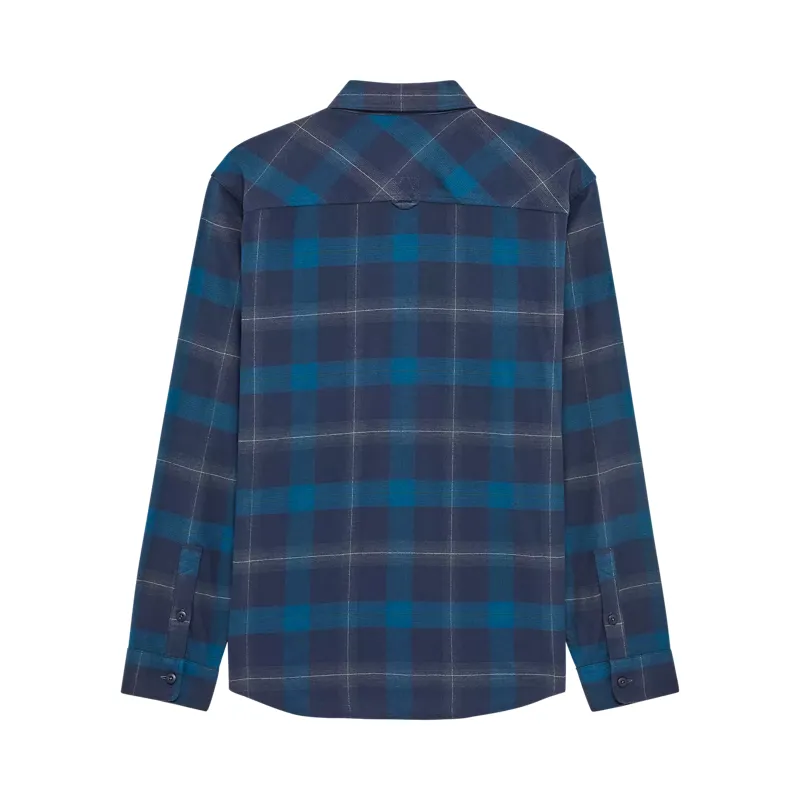Fox Survivalist Core Men's Long Sleeve Flannel - Midnight Blue-1