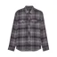 Fox Survivalist Core Men's Long Sleeve Flannel - Dark Shadow Grey