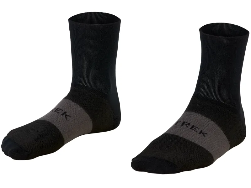 Trek Race Quarter Cycling Socks - Black