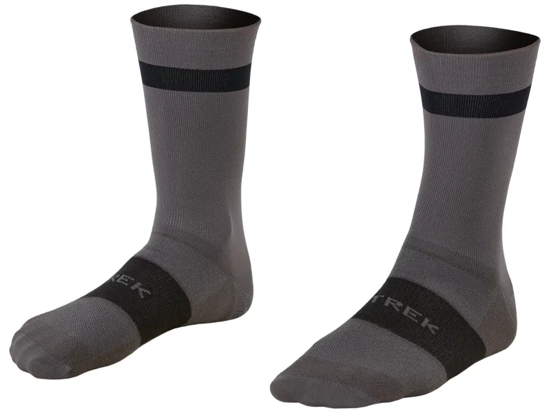 Trek Race Crew Cycling Socks - Charcoal