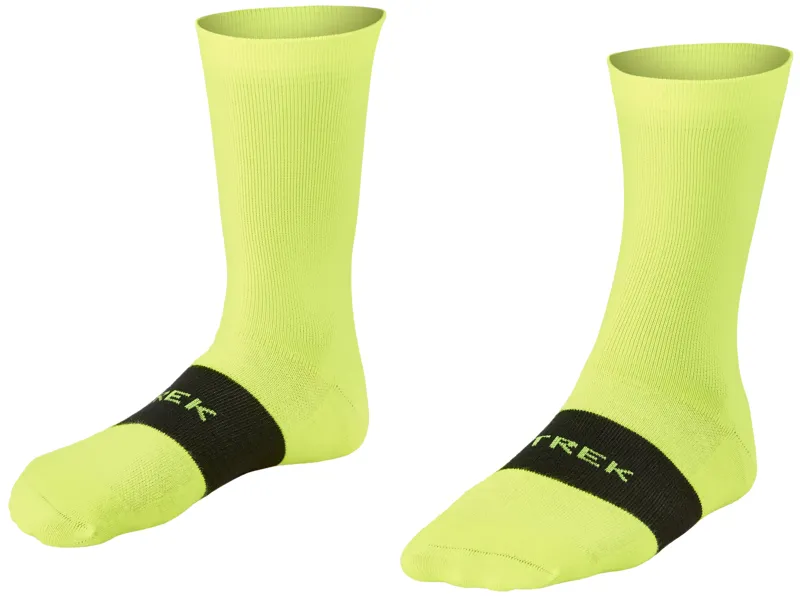 Trek Race Crew Cycling Socks - Radioactive Yellow