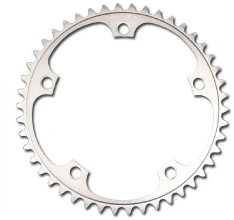 Shimano FC-7710 Dura-Ace Track Chainring - Silver - 47T 1/2 x 1/8.