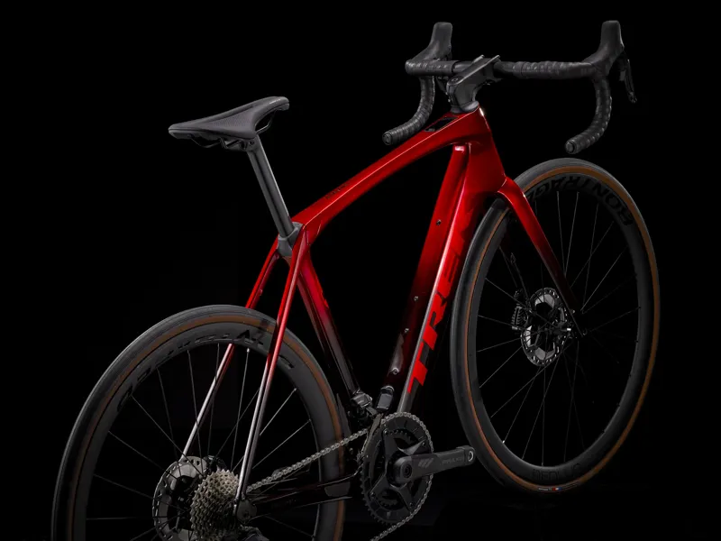 Trek Domane+ SLR 7 2025 Carbon Electric Road Bike - Carbon Red Smoke-2