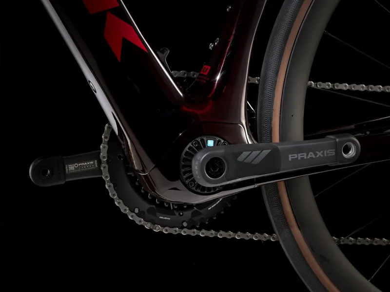 Trek Domane+ SLR 7 2025 Carbon Electric Road Bike - Carbon Red Smoke-4